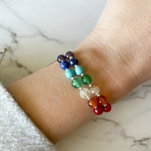 Cargar imagen en el visor de la galería, Pulsera 7 chakras