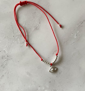Pulseras hilo rojo y ojo